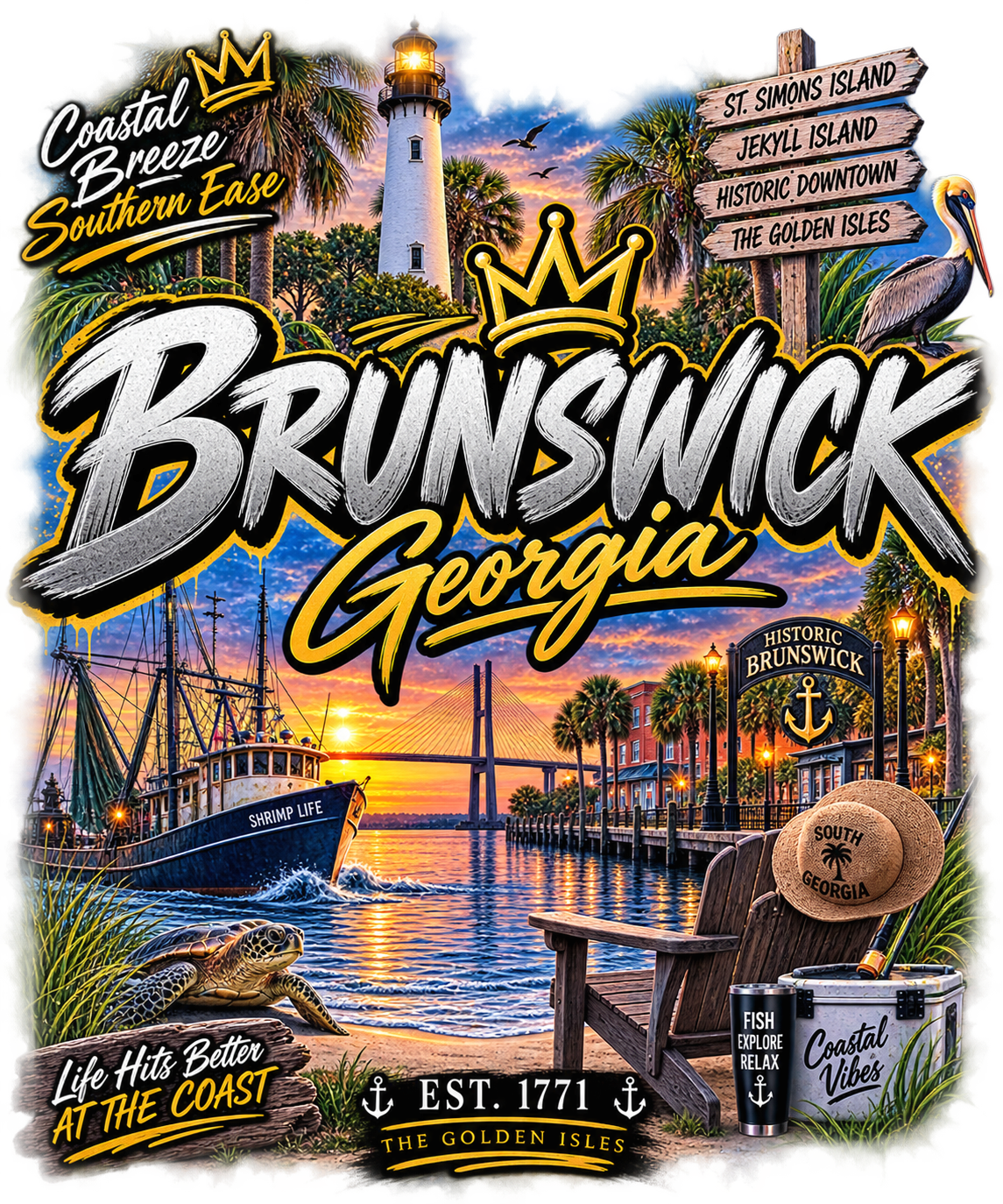 Brunswick Teez By G design