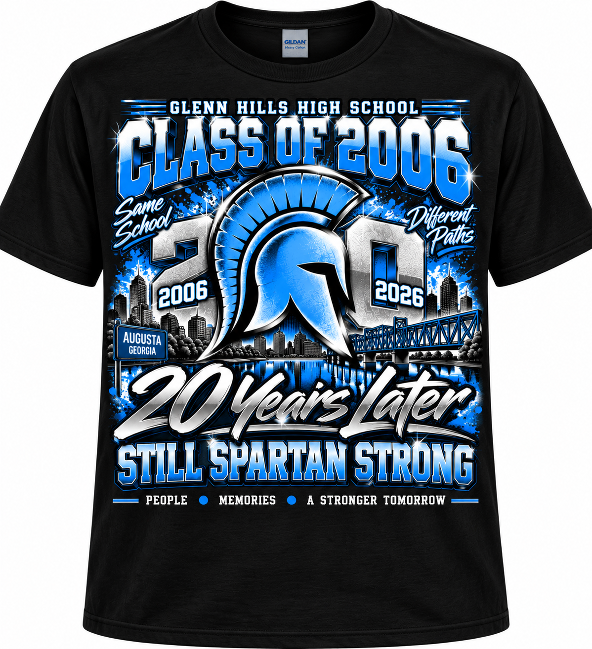 GHHS reunion shirt in Black
