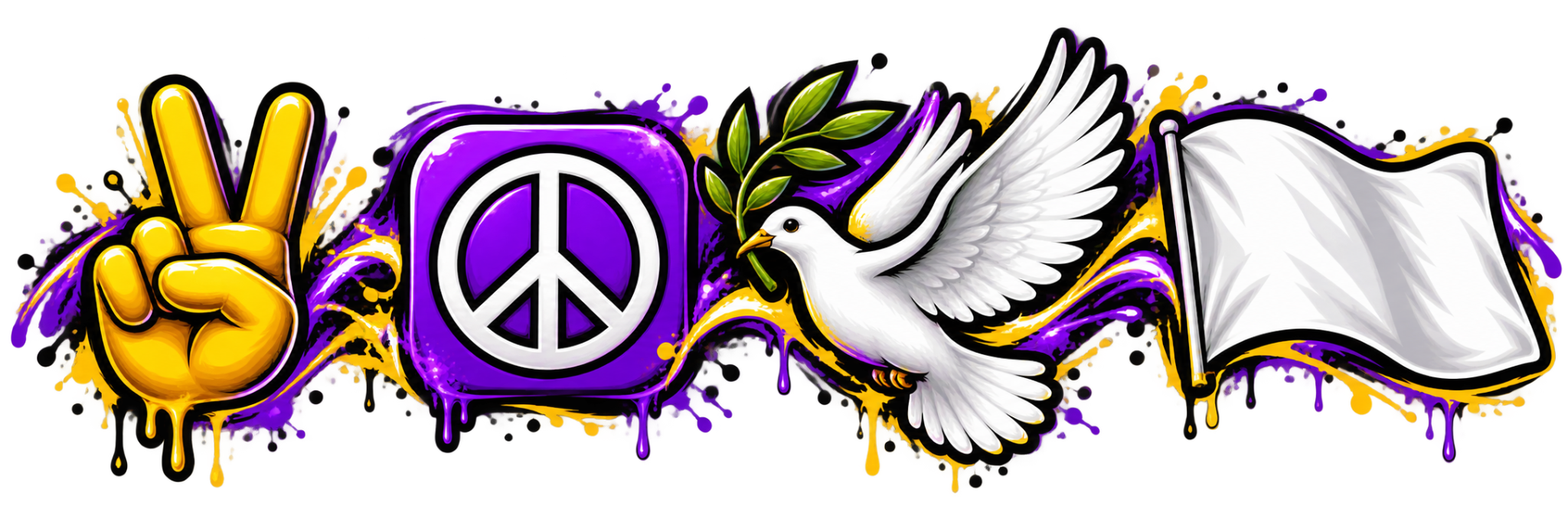 Peace — Front Teez By G design
