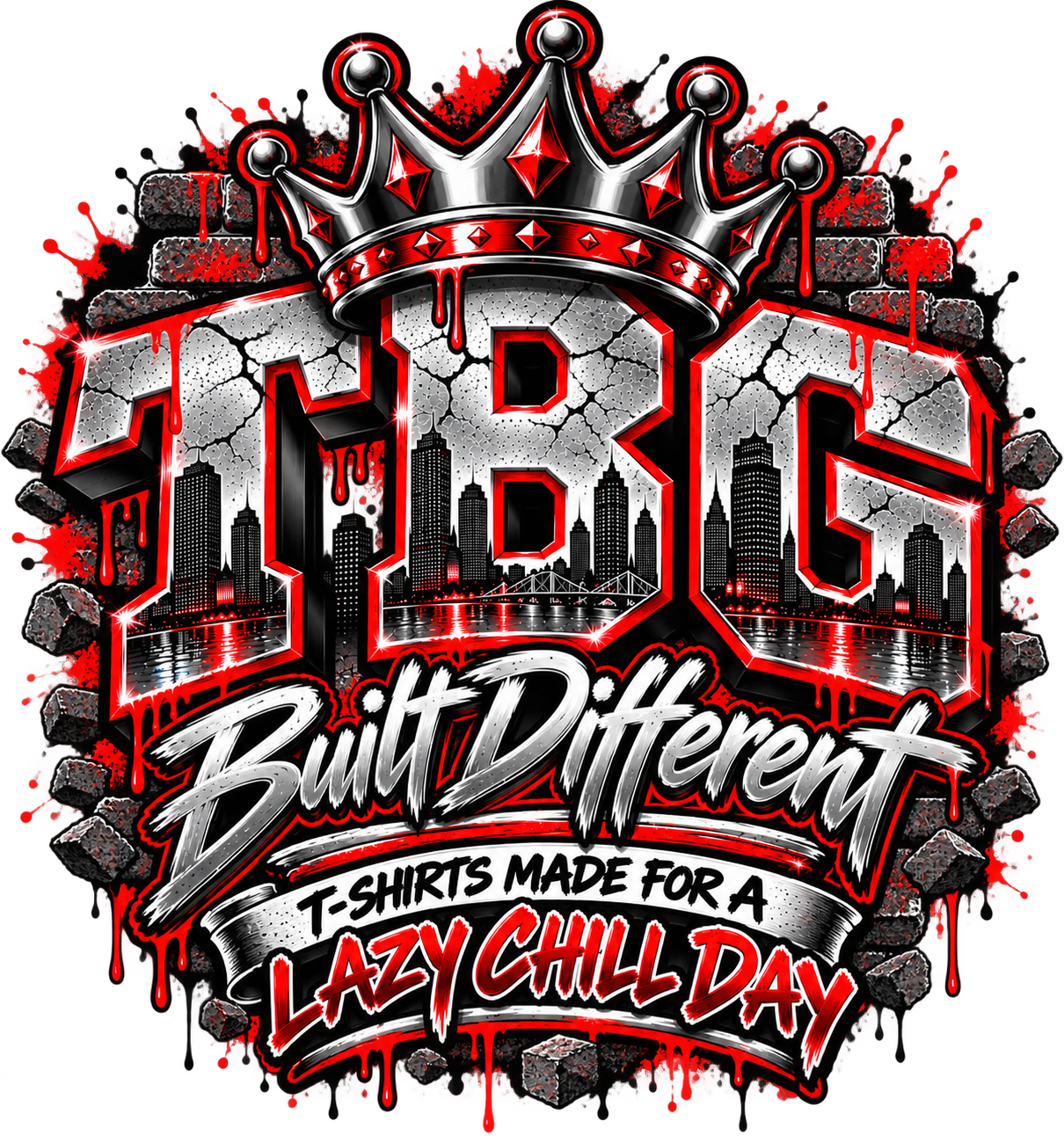 TBG Built Different logo
