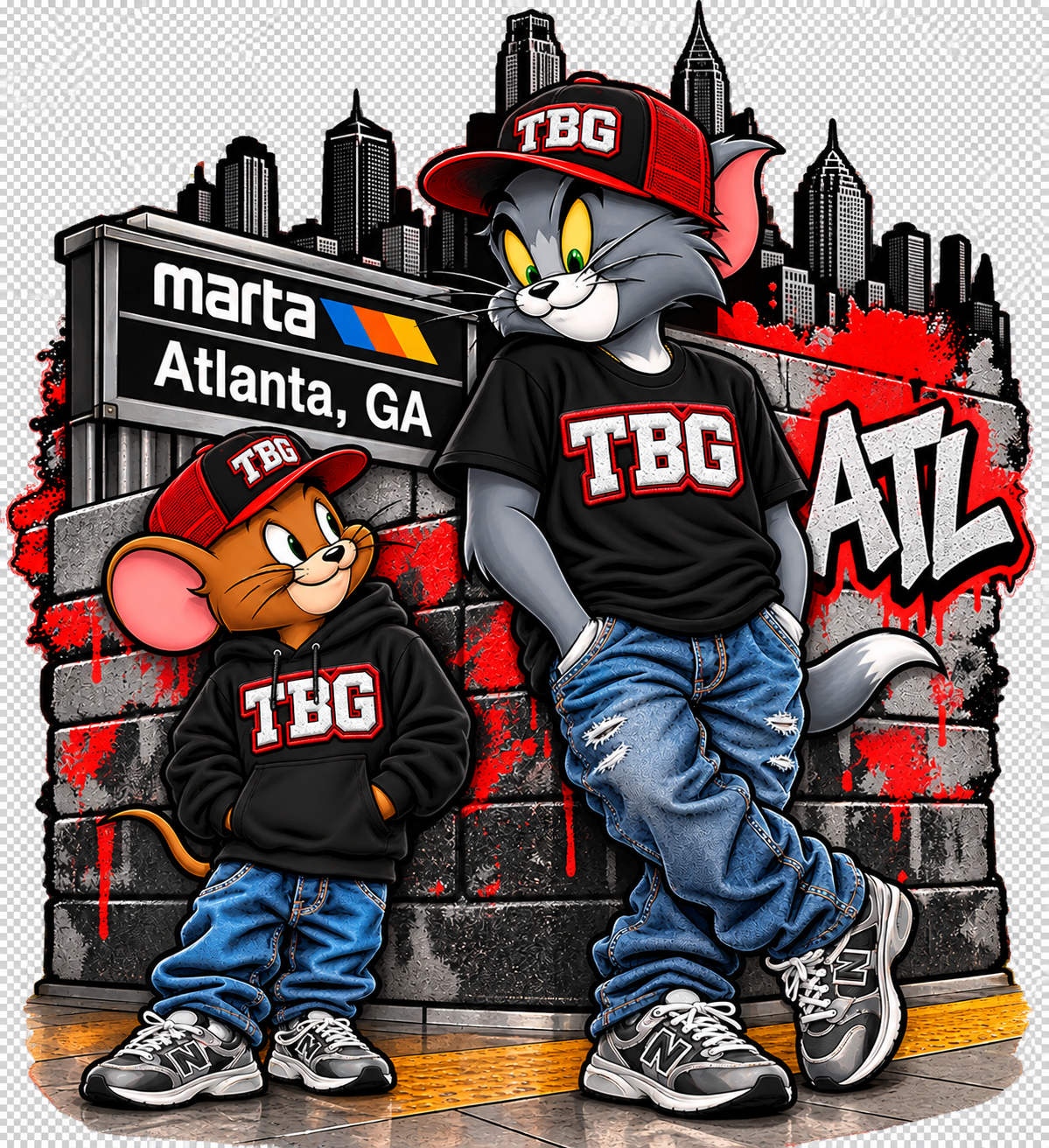 Tom & Jerry 1 Teez By G design