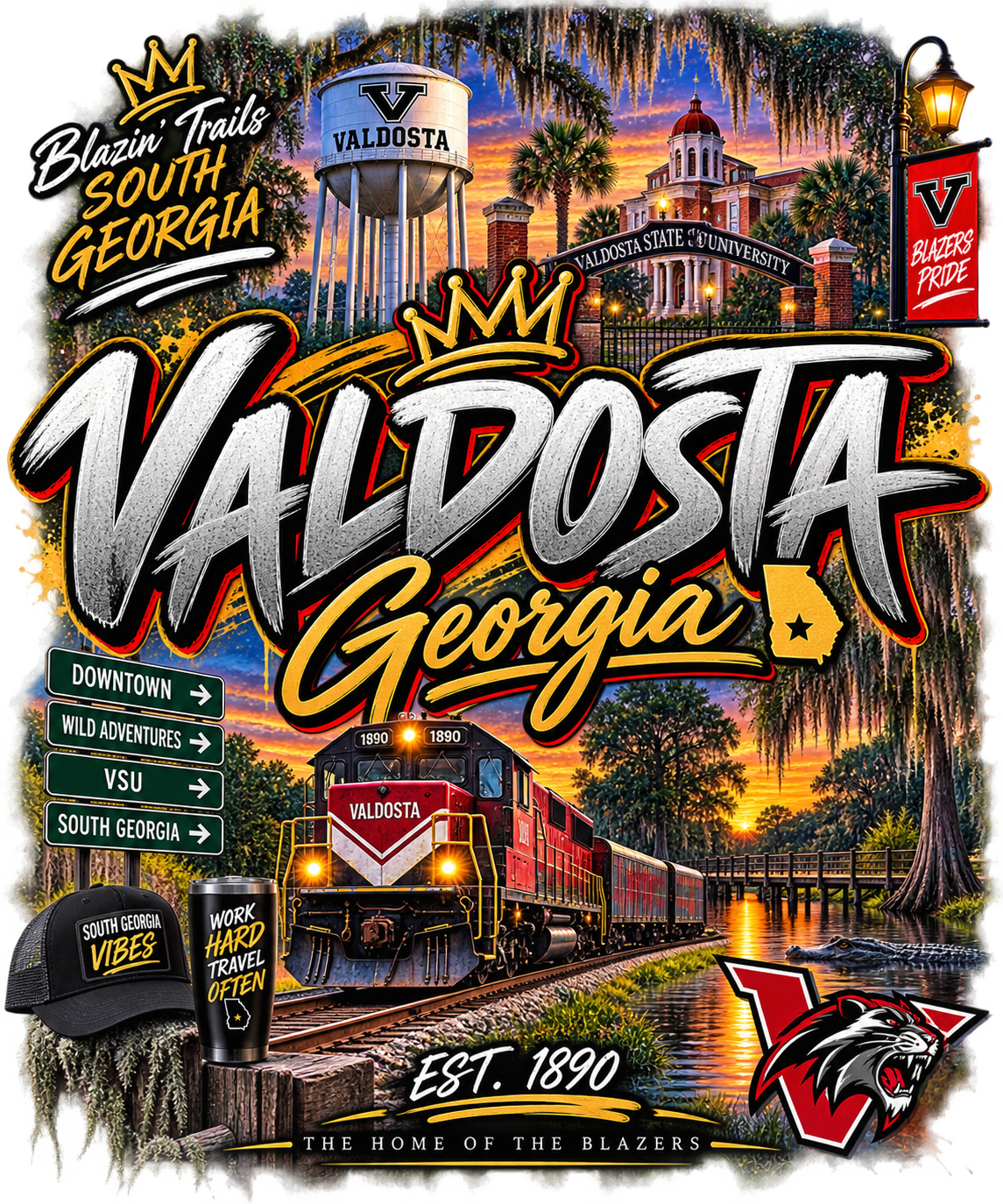 Valdosta Teez By G design