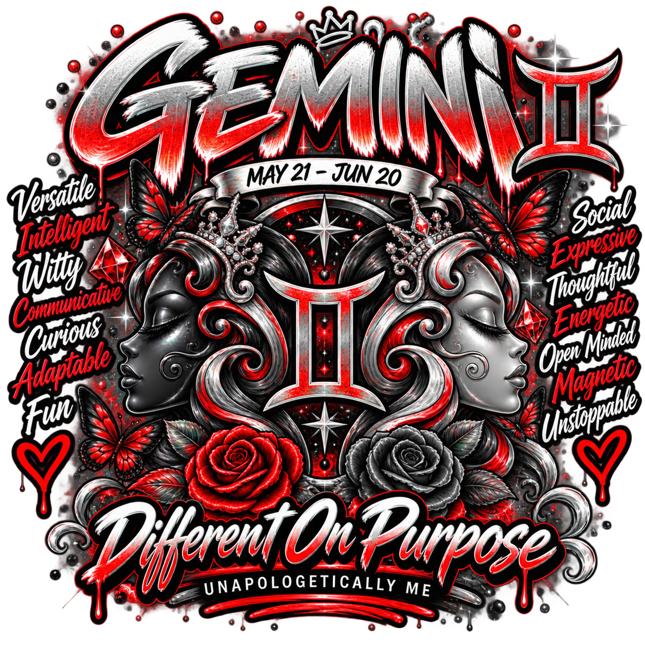 Gemini Teez By G zodiac design
