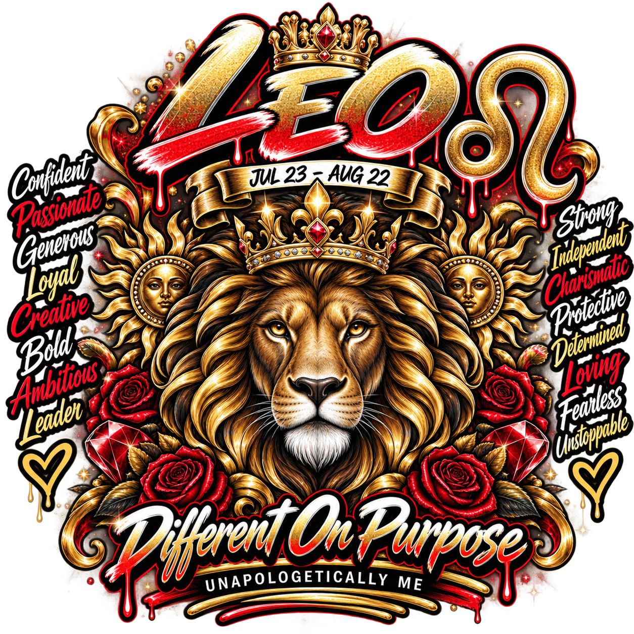 Leo Teez By G zodiac design