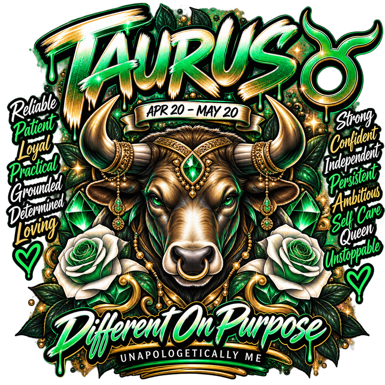 Taurus Teez By G zodiac design