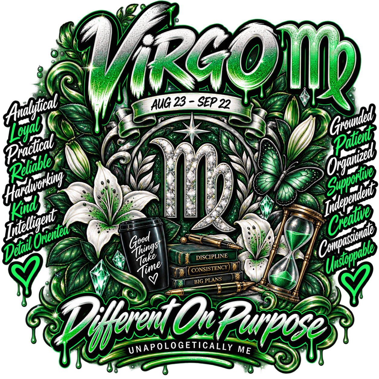 Virgo Teez By G zodiac design